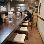 らーめん颯人 - 店内の様子