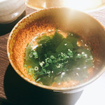 蔓牛焼肉　太田家　神戸たにやま - スープ