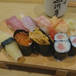 Sushi Kappou Uo Gashi - 生寿司（特上）