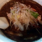 冨士屋 - 黒タンメン　800円　息の合ったご夫婦が作る美味しいラーメン