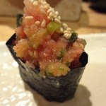 鮨げん家 - スタミナにんにく明太和え