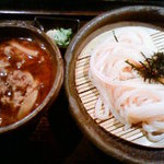 山元麺蔵 - 牛と土ゴボウのつけ麺（945円）