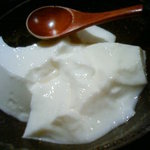 山元麺蔵 - 自家製杏仁豆腐（300円）