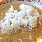 Ramennaoji - 肉そば ダブル 醤油（スープにご飯投入！）