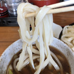 円満 - うどんリフト。キレイなうどんです。