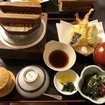 磯之河 - 鯛釜飯天ぷら御膳