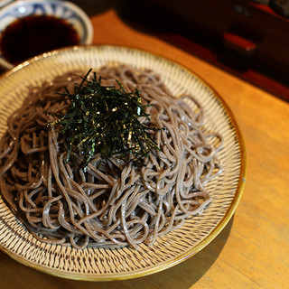 筋道十足的中粗新鮮強筋蕎麥面