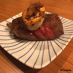 千陽 - 倉石牛､鮟鱇の肝､生海胆