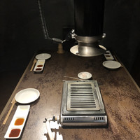 ヤキニク甲 - ちょっと煙を吸いにくい