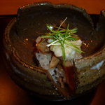 ぎおん　楽楽 - お凌ぎ～木の子のおこわ蒸し♪