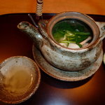 ぎおん　楽楽 - 蒸し物～松茸の土瓶蒸し♪