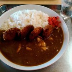 徳市 - メンチカツカレー大盛り