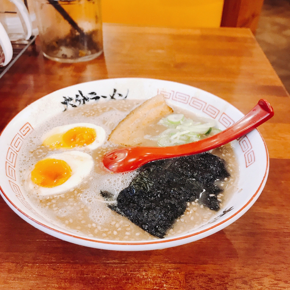 大分 んがぁ ッ ﾟdﾟ 豚骨スープ美味しい By 赤井くれお おめでたい 大分 ラーメン 食べログ