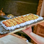 富小路 やま岸 - ☆雲丹ドッグ11列 世界記録！