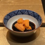 野嵯和 - お造りは贅沢にウニ醤油で♪