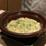 野嵯和 - ズワイ蟹の炊き込みご飯