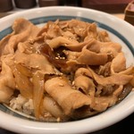 松のや - 豚丼(並)