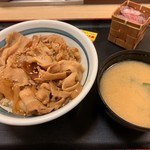松のや - 豚丼(並)