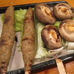 たん右衛門 - 合鴨つくねと椎茸