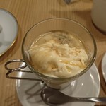 欧風食堂 タブリエ - 熱いエスプレッソがけバニラアイス（580円＋税）