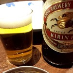 Gekijouryokankawatanagurandohoteru - 瓶ビール（KIRIN)