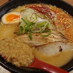 四代目 いちまる - しょうがの極みそチャーシュー麺1,100円