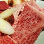 焼肉もりもり - ◆「焼肉もりもり本気盛」・山形牛カルビ