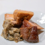 うを徳 - 2019.2 余市アンキモ、萩アンキモ燻製、秋田フキノトウ味噌