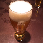 トラットリア チャオ - 生ビール