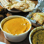 タージュ - 持ち帰り(チーズナン、バターチキン他)