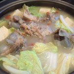 逸品火鍋 - 逸品豚骨コラーゲン鍋：１９８０円(2011/11)