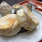 アンナカラーズコーヒー - パンケーキ