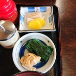 峠茶屋 - 2019年2月　ホルモン焼き定食+とん汁つき　1200+100円