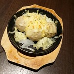 炭火酒蔵 炎 - どでかWチーズつくね