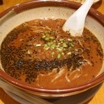 万豚記 - 料理写真:黒ゴマ坦々麺
