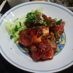 うまいもん処 肴 - ❺名物 爆鶏