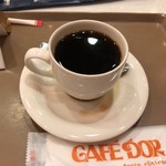 カフェドール - セットのホットコーヒー