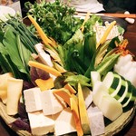 Junkettou Kin Agu Shabushabu Kin - 野菜たまらん