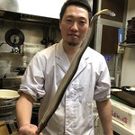 旬ものと日本酒 とみ笑 - 山口の海の鰻の一本焼き（掲載承諾済）