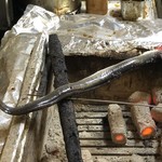 旬ものと日本酒 とみ笑 - 山口の海の鰻の一本焼き