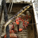 旬ものと日本酒 とみ笑 - 山口の海の鰻の一本焼き