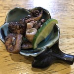 旬ものと日本酒 とみ笑 - 肝焼き