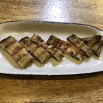 旬ものと日本酒 とみ笑 - 山口の海の鰻の素焼き