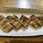 旬ものと日本酒 とみ笑 - 山口の海の鰻の素焼き