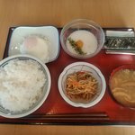 盛岡月が丘食堂 - 朝食セット（４００円）