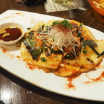 赤い壺 - 海鮮ピリ辛チヂミ（＋３）