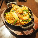 赤い壺 - これぞ最強！！激辛海鮮チャプチェ（+10）海鮮がおいしそう！