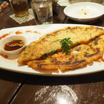 赤い壺 - イカとニラの激辛チヂミ（＋８）