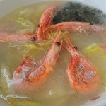 らーめんいちろう - 料理写真:えびラーメン(塩のみ)800円(税込)