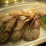 焼肉 西の屋 - 海鮮ミックス（海老・ホタテ・イカ・カニ）（１１００円）